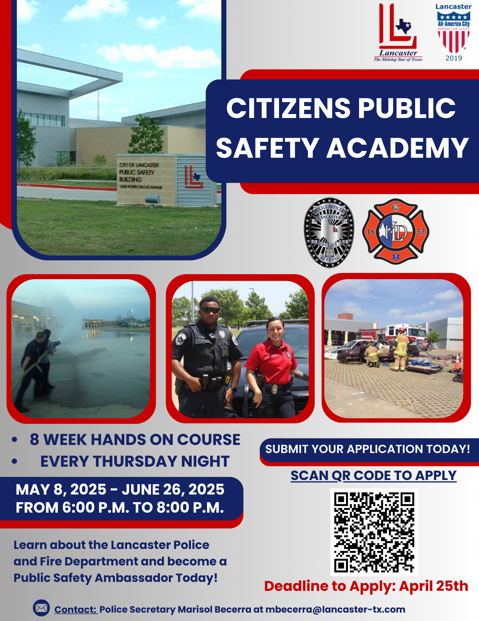 Citizens Public Safety Academy New Flyer